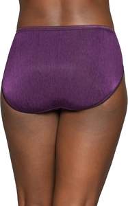 Ropa Interior Femenina Signature Fit, Bragas de Corte Alto, Tejido Ligero, Transpirable, Elástico, Sólido, Ecológico, Moderno, para Uso Diario - Product Image 4