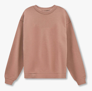 เสื้อสเวตเชิ้ตผ้าเฟรนช์เทอร์รี่ทรงหลวมสไตล์ลำลองสำหรับผู้หญิง - Product Image 5