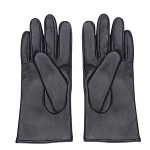 Gants en cuir pour homme, longueur poignet, sans doublure, style uni, thermiques, pour usage quotidien, hiver, décontractés - Product Image 4
