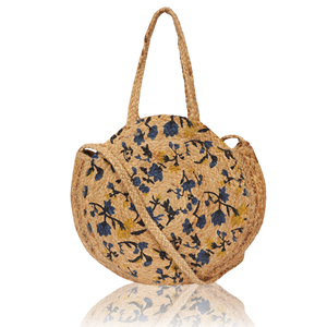 Bolso de Hombro de Yute Ecológico para Mujer, Diseño Novedoso, Patrón Sólido, Forma Perfecta, con Borlas, Tendencia 2026, Delhi - Product Image 4
