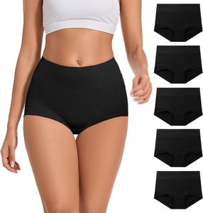 Ropa Interior de Algodón sin Costuras para Mujer al por Mayor, Bragas Suaves, Transpirables y Elásticas de Cintura Alta, Lencería Femenina, Logotipo Personalizado OEM ODM - Product Image 1