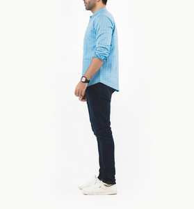 Nouvelle mode polynésienne : Chemise décontractée pour homme à manches longues en satin, respirante, écologique, tissée, anti-plis, idéale pour la plage et le printemps - Product Image 5