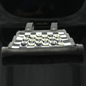 Jeu de Backgammon de Voyage Carré Personnalisé en Cuir PU Écologique de 21 Pouces – Édition Professionnelle de Luxe, Cadeau Personnalisable, Table Salva - Product Image 5