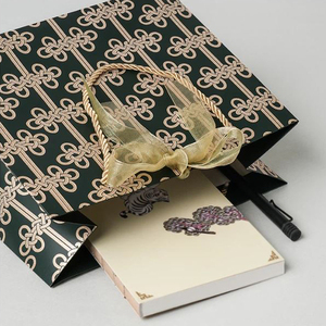 [Goyu] Korean Traditional Gift Shopping Bag Luxury Knot <b>Pattern</b> Wine Bottle Packaging Bag Party Business Gift Bag - Product Image 5