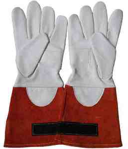 Guantes de Cuero para Bomberos, Resistentes al Fuego, para Rescate y Trabajo, con Correa Reflectante - Product Image 4