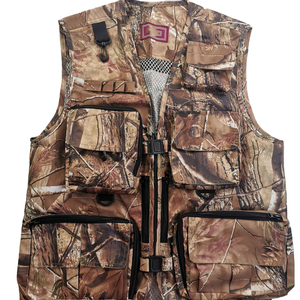 Gilet de chasse pour homme respirant en softshell 300g de haute qualité, gilet de chasse multifonctionnel léger pour l'extérieur, personnalisable - Product Image 1