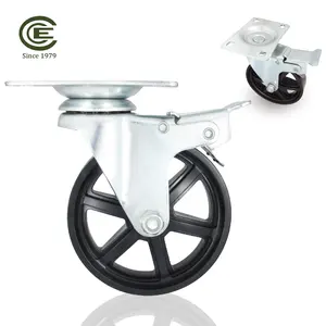 Bán sỉ bánh xe bánh xe 4 inches-CCE Caster 4 Inch Đồ Nội Thất Công Nghiệp Lớn Thép Khóa Bánh Xe Caster