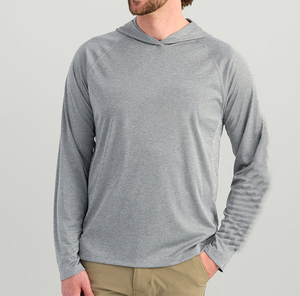 Sweat à capuche de pêche à manches longues avec protection solaire UPF 50+, masque facial, 100% polyester, antibactérien, respirant, séchage rapide, pour homme - Product Image 1