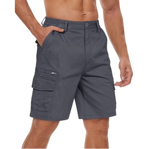 Shorts cargo en toile personnalisés pour hommes, shorts tactiques multi-poches, streetwear, fournisseur en gros - Product Image 4