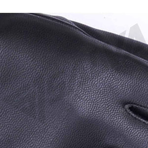 LEATHER FULL FINGER DRIVING GLOVES BROWN or BLACK Luxury Winter womens Cold Weather Warm Genuine Leather Dressing Driving Gloves - Product Image 4