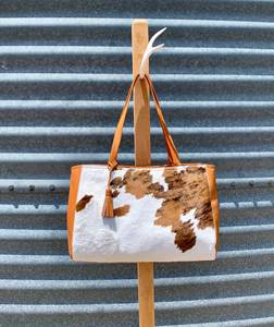 Bolso Tote de Piel Auténtica con Pelo de Vaca, de Moda, de Lujo para Mujer, Multifuncional, de Verano, LHTB-0114 - Product Image 1