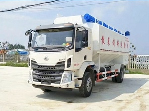 Approvisionnement d'usine en Chine camion d'alimentation en vrac 4-30 tonnes ferme d'élevage de bétail fourrage fourrage camion-citerne à vendre - Product Image 4