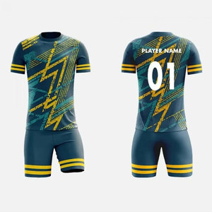 ชุดฟุตบอลสีพื้นแบบกำหนดเองสำหรับทุกเพศ บริการ OEM ขายส่งชุดฟุตบอลทุกขนาด - Product Image 6