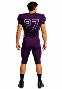Top Quality Custom American Football Uniform Best Fabric Wholesale American Football Suit Solid-Colour Sports Wear Manufacturing - Product Image 2