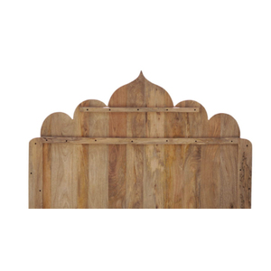 เตียงไม้แกะสลักสไตล์โบโฮสุดหรูแบบอินเดีย ทำจากไม้รีไซเคิล โครงไม้เนื้อแข็งแบบคลาสสิกย้อนยุค สำหรับติดผนังหรือแขวนเพื่อการตกแต่ง - Product Image 5