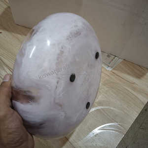 ชามเสิร์ฟเรซิ่นสีขาวใสลายคลื่น งานฝีมือขัดเงาอย่างมืออาชีพ ขนาดและสีตามสั่ง สำหรับงานเลี้ยง ซุป ผลไม้ 10 ชิ้น - Product Image 5