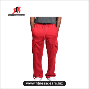 กางเกงวอร์มผู้ชาย JUST FITNESS GEARS รุ่น Pro Club ผ้าโพลีเอสเตอร์/คอตตอนฟลีซ สำหรับฤดูหนาว สวมใส่สบาย ยืดหยุ่นสูง กันยับ คุณภาพสูง - Product Image 1