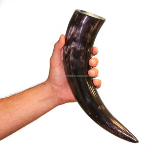 Jarra Vikinga para Beber, Ecológica, Estilo Medieval, Pulida, para Hombre, Regalo de Boda - Product Image 2