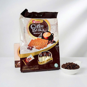 210g Coffee Crackers Crispy <b>Biscuit</b> Snack Best Price OEM ODM Vietnam Supplier - Product Image 1