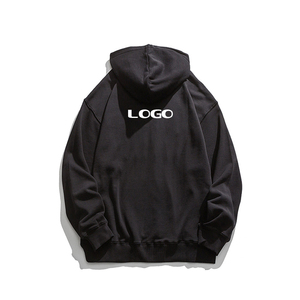 Vente directe d'usine, sweats à capuche avec impression en relief, nouvelle arrivée, vêtements d'extérieur, sweats à capuche en coton mélangé avec impression en relief - Product Image 2