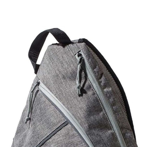 Gray Polyester Sports <b>Backpack</b> 30-40L Zipper Closure <b>Water</b> <b>Resistant</b> Mesh Side Pocket - Product Image 5