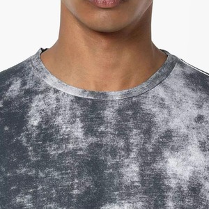 Camiseta de Algodón Premium con Lavado Ácido, Estilo Vintage, Formal, Ecológica, Transpirable, de Manga Corta, Tela Suave, Cómoda y a la Moda para Hombre - Product Image 6