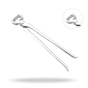 Pince à sabots demi-ronde 12 pouces 30CM, instrument vétérinaire pour ferme, outil de coupe de sabots pour animaux de ferme - Product Image 1