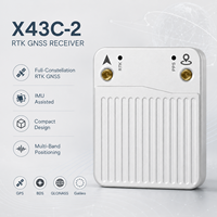 Terminal GNSS compact haute précision GPS BDS GLONASS Galileo RTK IMU pour la navigation de robots mobiles