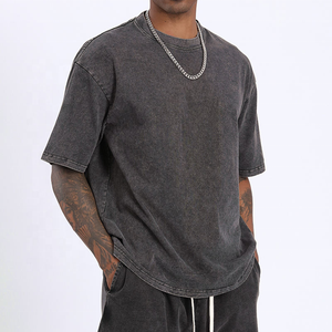 Camisetas Gráficas Extra Grandes de Algodón 100% con Estampado DTG, Estilo Vintage, Lavado Ácido, Personalizadas para Hombre - Product Image 6