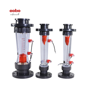 Cơ khí nhựa giá rẻ kháng hóa chất 4-20 ma mặt bích kết nối 2 inch Flow Meter các loại rotameter - Product Image 1