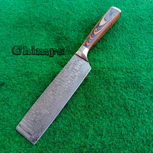 Handmade Damascus Steel Chef <b>Knife</b> Set High-Sharp <b>Bread</b> <b>Knife</b> for Daily Kitchen Cutting Use Customized - Product Image 4