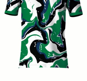 Stylish Front Sublimation Printed Jersey <b>T</b>-<b>Shirts</b> Comfortable Breathable Quick Dry Short Sleeve Sportswear Custom Casual Tees - Product Image 5