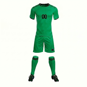 Maillots de football de qualité supérieure 100% polyester, ensembles de vêtements de sport, uniformes de sublimation pour adultes, uniformes de football personnalisés - Product Image 2