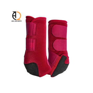 Bottes de protection pour chevaux, nouveaux modèles, en néoprène, pour la protection sportive des tendons. - Product Image 1