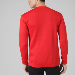 Mens Red White Grey <b>Argyle</b> Print Crew Neck Sweatshirt Long Sleeve Casual Pullover Streetwear Fashion Top - Product Image 4