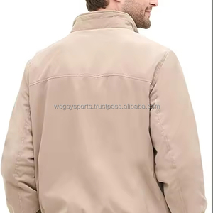 Mes Bomber <b>Jacket</b> <b>Winter</b> 100% Cotton Fleece OEM Service Custom Design Wholesale Latest Designs <b>Long</b> Sleeve Men's O-Neck Unisex - Product Image 1
