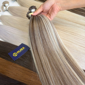 Extensiones de Cabello Humano Vietnamita con Punta de Queratina, Liso, Súper Doble Trama, Color Piano, Mini Puntas Planas - Product Image 6