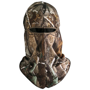 GENERSA SPORTS Cagoule de camouflage intégrale unisexe pour extérieur 100 % polyester pour adulte avec tour de tête réglable - Product Image 5