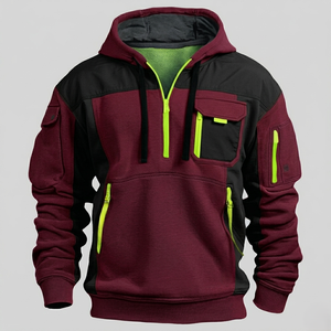 Sudadera con Capucha de Alta Gama OEM para Hombre y Mujer, Sudadera con Capucha Estética, Informal, Retro, Chaqueta Holgada, 100% Poliéster, Peso Pesado - Product Image 5