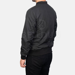 Dernier style 2026 – Blouson bomber homme sur mesure, chaud pour l'hiver – Vente en gros de blousons bomber homme de qualité supérieure - Product Image 5