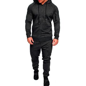Heavyweight Fleece Blank Oversized Baggy <b>Tracksuit</b> Men Straight Leg Sweatsuits Open Bottom Sweatpants and Hoodie Set - Product Image 3