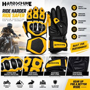 Gants de moto d'hiver pour la conduite en extérieur, design tendance, épaissis, coupe-vent, chauds, compatibles écran tactile, durables - Product Image 6