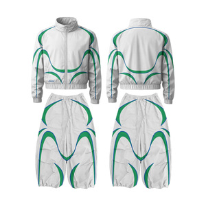 Wholesale Trending Solid Windbreaker <b>Sets</b> Unisex Breathable Lightweight Nylon 2 Piece <b>Sets</b> Men - Product Image 1