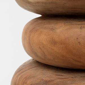 Tabouret en bois de suar massif naturel fait à la main, table d'appoint ronde en tronc d'arbre, table d'appoint pour la décoration du salon et du jardin - Product Image 3