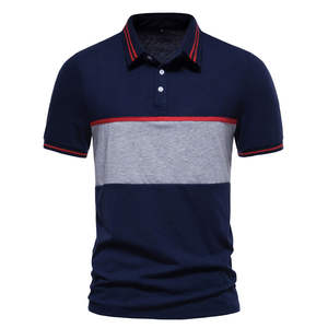 Camisetas Polo de Algodón Transpirables para Hombre, Tallas Grandes, Venta al Por Mayor, Camisetas Polo Transpirables de Alta Calidad, Nuevo Estilo - Product Image 1