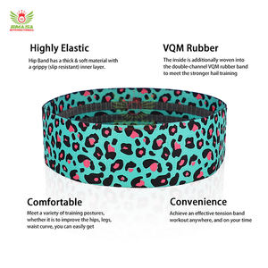 Set de Bandas de Resistencia para Entrenamiento de Cadera para Mujeres, Bandas Elásticas Anchas Antideslizantes para Ejercicios de Glúteos, de Poliéster Resistente - Product Image 5