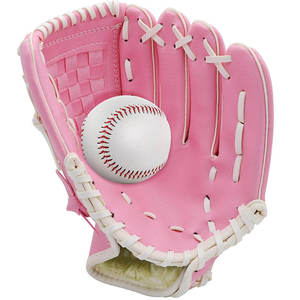 Gant de baseball élégant en cuir véritable, personnalisable avec logo, respirant, ajustable, pour adulte et jeune, pour le receveur et le joueur de plein champ, confort optimal - Product Image 1