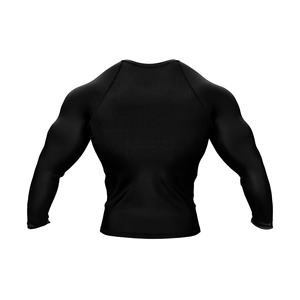 Diseño personalizado deportivo de manga completa Rash Guard camisas de compresión para hombres sublimación impresa - Product Image 4