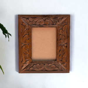 Ornement photo en bois naturel, écologique et fait main, design moderne pour présentation sur table, décoration intérieure, cadeau, résistant à l'eau - Product Image 1