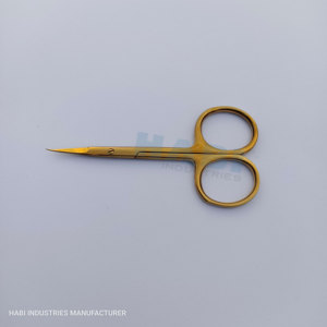 Curved Stainless Steel <b>Cuticle</b> <b>Scissors</b> Small Manicure Toenail Shears Right-Handed Durable Nail Art Precision Beauty Instrument - Product Image 4
